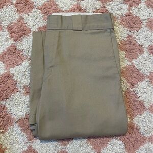 DICKIES Tan canvas pants 874 original fit size 30x30 (fits like 28)